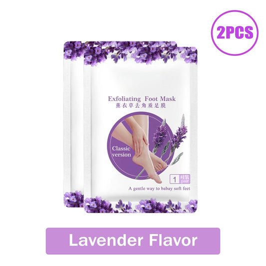 2-10Pcs Exfoliating Foot Mask Foot for Remove Dead Skin Calluses Heel Crack Repair Foot Mask Pedicure Socks Foot Skin Care